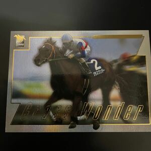  glass wonder Thoroughbred Card 2000 year on half period . selection present 