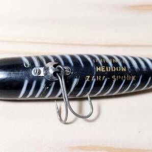 ♪Heddon♪ 訳あり オールド へドン オリジナル ザラスプーク 3nd XBW ソリザラ中古 ZARA SPOOK 3rd OLD オールド 縦割れ 吹き目の画像6