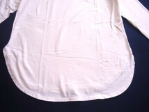 ■UNIQLO（ユニクロ) ■スムースコットンシャツテールT（長袖）オフホワイト 　サイズ M■_画像10