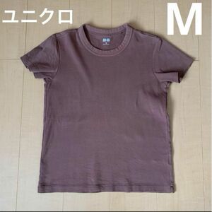 ユニクロ クルーネック 半袖 Tシャツ　M