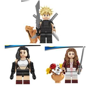 即納　1体選べる　ファイナルファンタジーVII ブロック　ミニフィグ レゴ　LEGO 互換 ミニフィギュア　eo