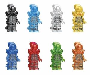 即納 8体セット エイリアン　ブロック ミニフィグ レゴ LEGO 互換 ミニフィギュア　er 2