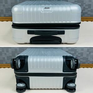 【美品】RIMOWA リモワ SALSA サルサ 64L 4輪 マルチホイール TSAロック シルバー 銀色 チェックインM キャリーバッグ スーツケースの画像5