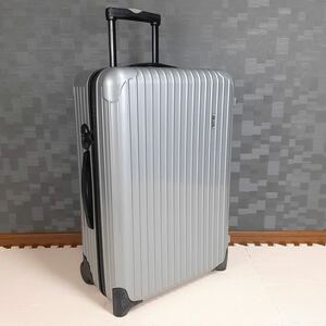 【美品】RIMOWA リモワ SALSA サルサ 63L 2輪 ジャンボトローリー チェックインM シルバー系 銀色系 スーツケース キャリーバッグ 大容量