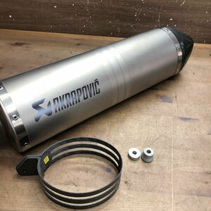 F700GS WB10B0106FZZ90〜外し AKRAPOVIC スリップオンマフラー