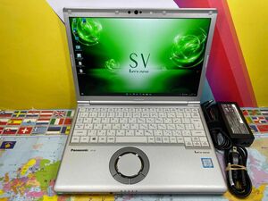 JC0334 パナソニック ノートPC CF-SV7 RFCVS SIM レッツノート 良品