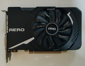 MSI GTX1060 6GB AERO セミファンレスタイプ