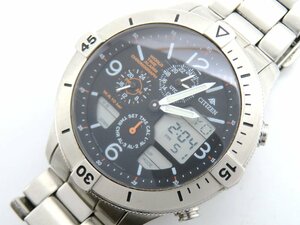 1円◆稼働◆ シチズン C300-T012159 プロマスター デジタル クオーツ メンズ 腕時計 O586