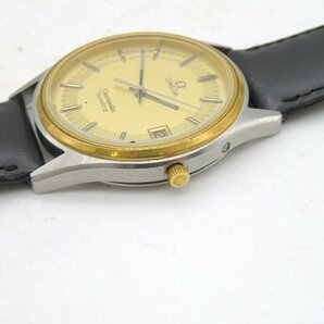 1円■ジャンク■ オメガ シーマスター ゴールド クオーツ ユニセックス 腕時計 M44203の画像2