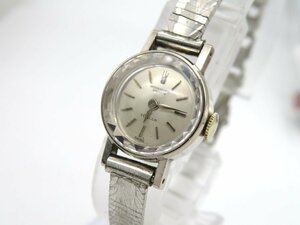 1 jpy * operation * IWC silver hand winding lady's wristwatch M41712