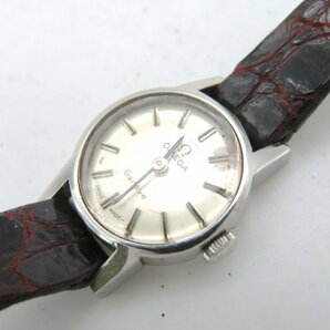 1円◆稼働◆ オメガ ジュネーブ シルバー 手巻き レディース 腕時計 M43707の画像1