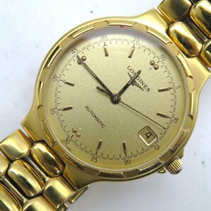 1円■ジャンク■ ロンジン ゴールド 自動巻き ユニセックス 腕時計 M46101の画像1