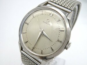 1円◆稼働◆ オメガ ホワイト 自動巻き レディース 腕時計 O245