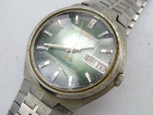 1円◆稼働◆ セイコー バナックスペシャル グリーン 自動巻き ユニセックス 腕時計 M45703