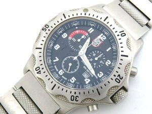 1 иен * работа * Luminox 2`596`903 серебряный кварц мужские наручные часы M40208