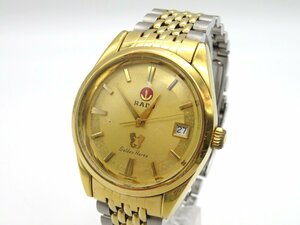 1 иен # Junk # Rado золотой шланг Gold самозаводящиеся часы унисекс наручные часы N13305