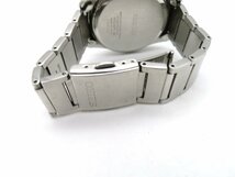 1円■ジャンク■ セイコー V172-0AP0 ブラック ソーラー メンズ 腕時計 M66706_画像5