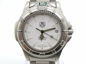 1 jpy * operation * TAG Heuer 699.706K Professional 200 white self-winding watch unisex wristwatch O696