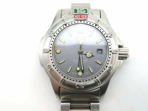 1 jpy * operation * TAG Heuer 999 208 gray quarts lady's wristwatch O452