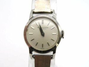1 иен * работа * IWC Old Inter серебряный кварц женские наручные часы O263