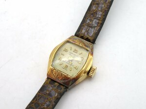 1 jpy * operation * other 18K silver hand winding lady's wristwatch N11206