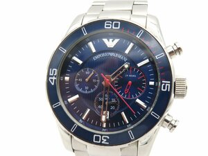 1 иен # Junk # Emporio Armani грязь голубой кварц мужские наручные часы M98003