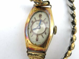 1 иен # Junk # Movado шампанское механический завод женские наручные часы L24702