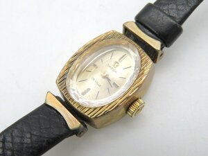1円◆稼働◆ オメガ デヴィル シャンパン 手巻き レディース 腕時計 Ｎ14205