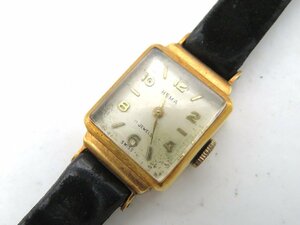 1 иен * работа * HEMA Gold механический завод женские наручные часы N17804