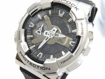 1円◆稼働◆ カシオ GM-110 ブラック クオーツ メンズ 腕時計 N15804_画像1