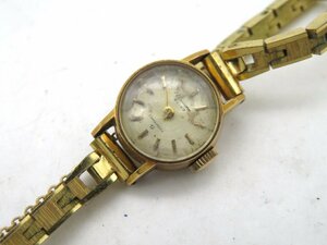 1円■ジャンク■ セイコー シルバー 手巻き レディース 腕時計 N19408
