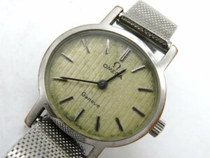 1円◆稼働◆ オメガ シルバー 手巻き レディース 腕時計 N16506