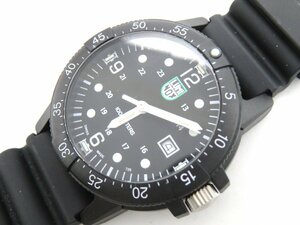 1円◆稼働◆ ルミノックス ブラック クオーツ メンズ 腕時計 N20405