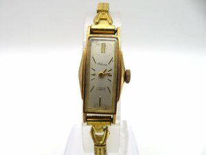 1円◆稼働◆ シチズン C50005 ホワイト 手巻き レディース 腕時計 N26104
