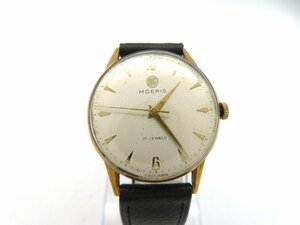 1 jpy * operation * other Maurice Gold hand winding unisex wristwatch O849