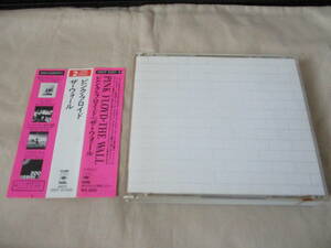 PINK FLOYD The Wall ‘88(original ’79) 国内帯付初回盤 48DP-5007～8 Disc 1:“21A4”Disc 2:”11A8” 消費税前4,800円