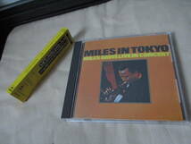 MILES DAVIS Miles In Tokyo ‘83(original ’69) LP・CDとも発売当時は日本のみ発売 初CD化 箱帯付 35DP-67 ‘64年7月ライヴ 全5曲 　_画像1