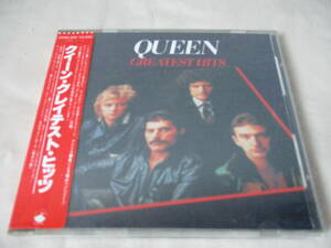 QUEEN Greatest Hits *86(original *80) внутренний наклейка с лентой первый период запись 32XD-329 Matrix ~11~ лучший Япония . собственный редактирование искривление все 14 искривление 