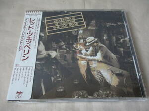 LED ZEPPELIN In Through The Out Door ‘86(original ’78) 国内シール帯付初回盤 32XD-423