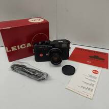 【美品】LEICA ライカ レンジファインダーカメラ M4-P ブラック 1533095番/SUMMICRON 1:2/50 レンズ (6434)_画像1