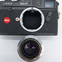 【美品】LEICA ライカ レンジファインダーカメラ M4-P ブラック 1533095番/SUMMICRON 1:2/50 レンズ (6434)_画像10