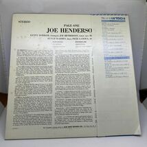 美盤希少帯付LP!! JOE HENDERSON ジョーヘンダーソン PAGE ONE ページワン GXK8014 レコード BLUE NOTE ブルーノート JAZZ ジャズ_画像2