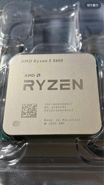 未使用 RYZEN 5 5600