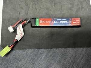 DCI Guns 11.1V 1,000mAh 25C-50C LiPo スティックバッテリー リポバッテリー ミニ コネクター②