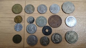 色んな国の古いコイン/硬貨