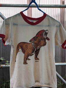 Tシャツ　マックトラック　macktruck　macktrucks　mack truck　mack trucks　ブルドック　bulldog　リンガーTシャツ ビンテージ