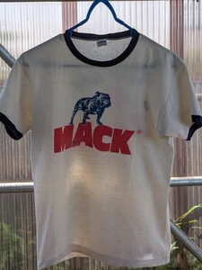 マックトラック　macktruck　macktrucks　mack truck　mack trucks　ブルドック　bulldog　リンガーTシャツ　Tシャツ　チャンピオン