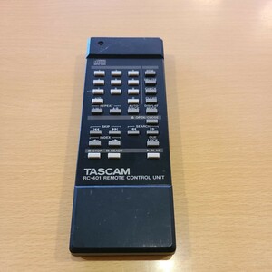 TASCAM　リモコン　RC-401　