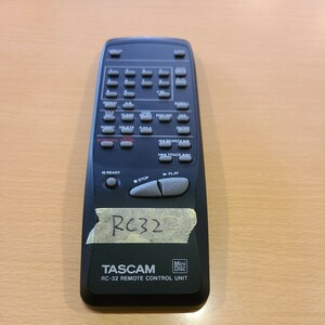 TASCAM　オーディオリモコン　RC-32　