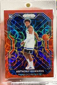 /88【RC】 Anthony Edwards 2020-21 PANINI PRIZM アンソニー・エドワーズ NBA Rookie non auto card ルーキー カード Timberwolves